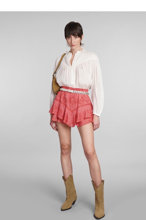 Isabel Marant Topwear for Women Isabel Marant Kiledia Blouse In White Cotton