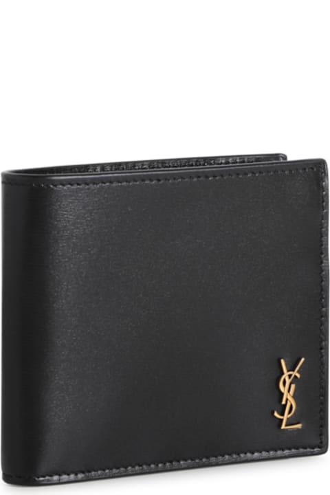 Homeware Saint Laurent Cassandre East/west Shiny Leather Wallet