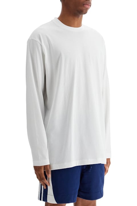أدوات منزلية Y-3 White Cotton T-shirt With Graphic Print