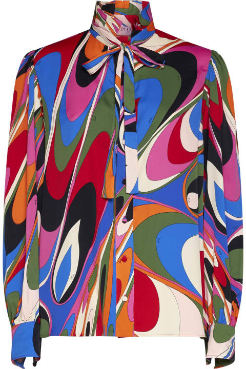 Pucci for Women Pucci Bow Detail Printed Shirt
