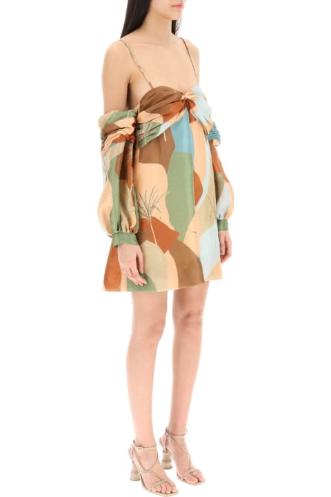 Fashion for Women Raquel Diniz 'abby' Linen Silk Mini Dress