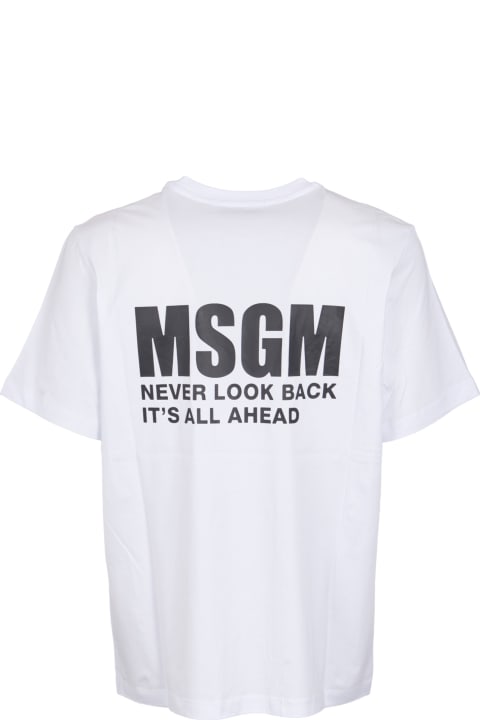 MSGM for Men MSGM Chest Logo Regular T-shirt