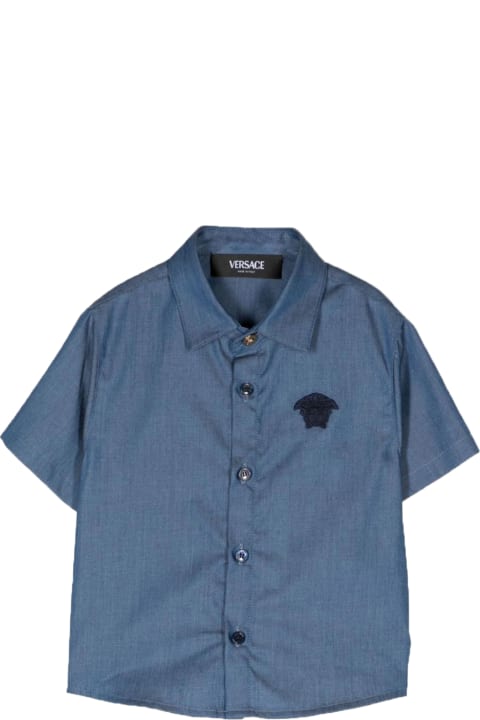 Fashion for Baby Boys Versace Cotton Shirt