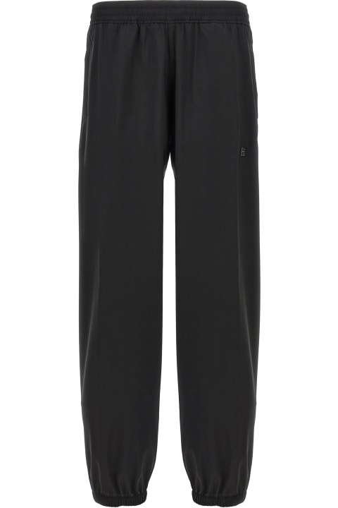 Givenchy Pants for Women Givenchy Logo Placcetta Pants