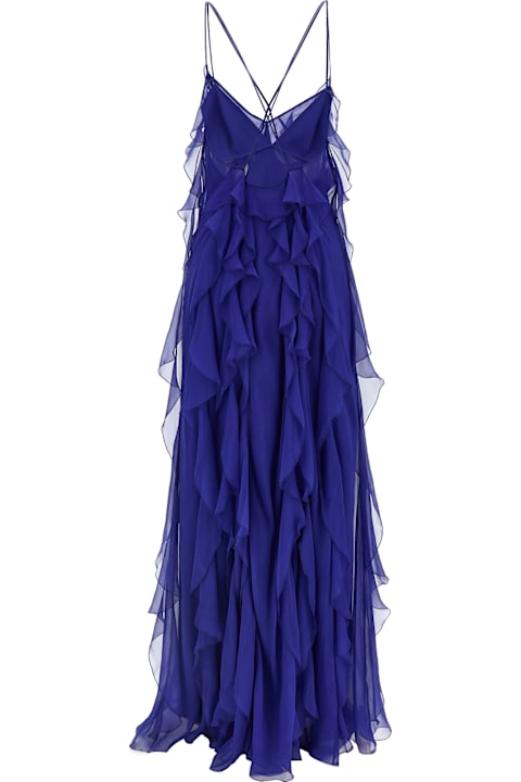 Alberta Ferretti Clothing for Women Alberta Ferretti Chiffon Dress
