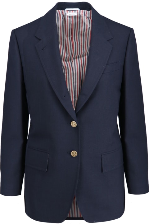ウィメンズ Thom Browneのコート＆ジャケット Thom Browne Wool Jacket