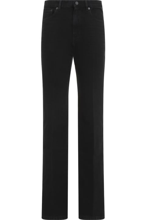 Saint Laurent for Women Saint Laurent Mid Rise Straight Jeans