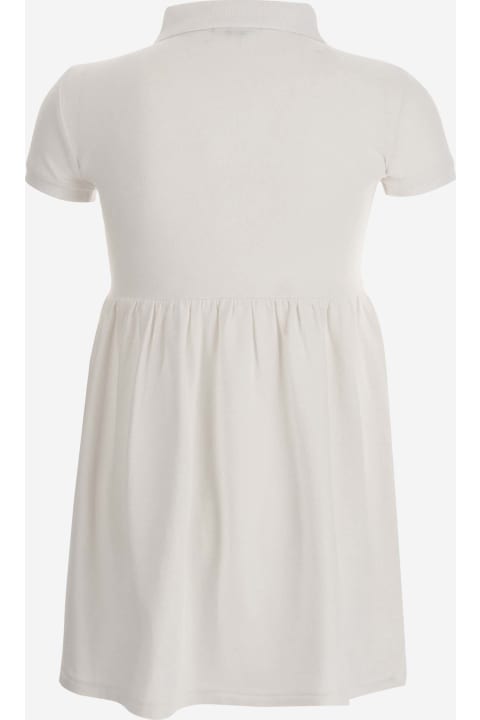 Polo Ralph Lauren Dresses for Girls Polo Ralph Lauren Stretch Cotton Dress With Logo