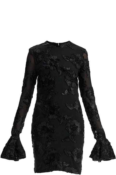 Rotate by Birger Christensen Dresses for Women Rotate by Birger Christensen Flower Mesh Mini Dress