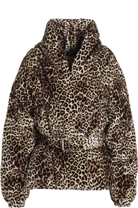 ウィメンズ Alexandre Vauthierのコート＆ジャケット Alexandre Vauthier 'leopard' Down Jacket
