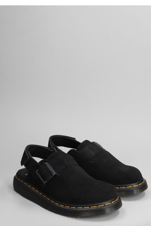 Dr. Martens Shoes for Women Dr. Martens Jorge Ii Slipper-mule In Black Suede