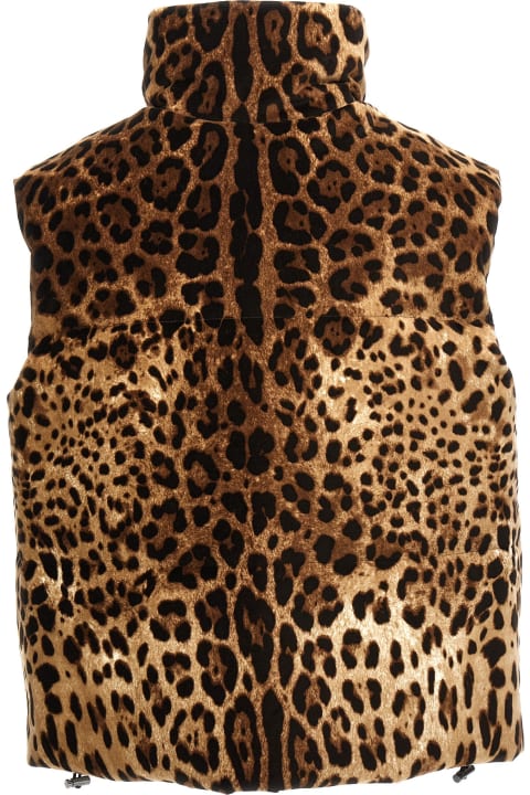 Coats & Jackets for Women Dolce & Gabbana Animalier Vest
