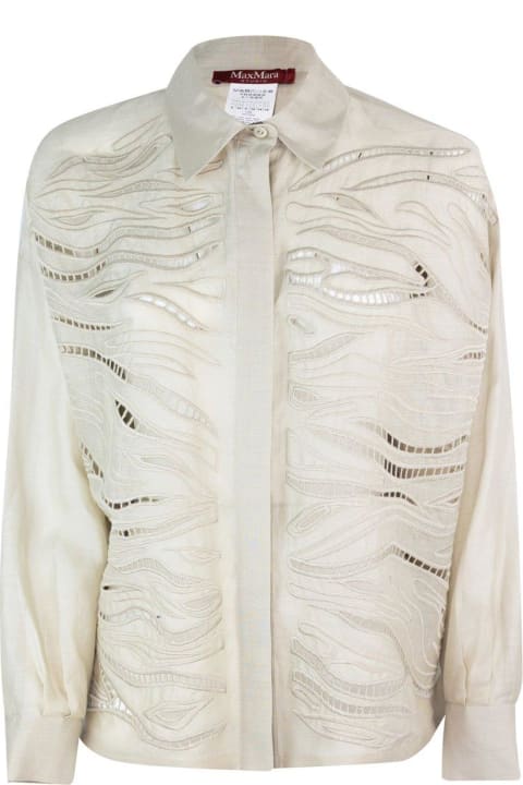 Fashion for Women Max Mara Buttoned Long-sleeved Shirt