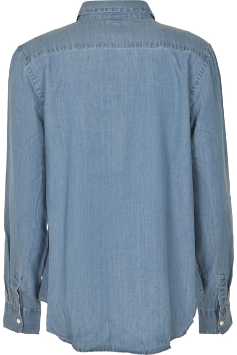 Aspesi for Women Aspesi Long-sleeved Denim Shirt