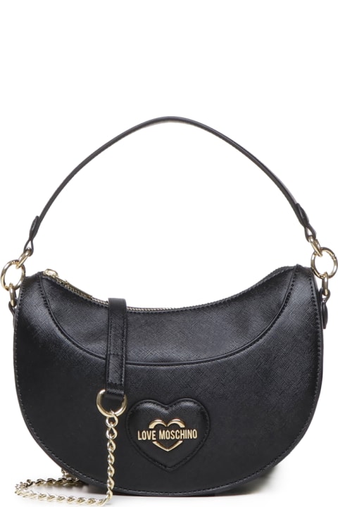 Love Moschino for Women Love Moschino Shoulder Bag With Logo Plaque