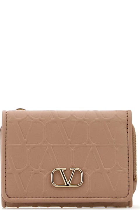 Homeware Valentino Garavani Powder Pink Leather Wallet
