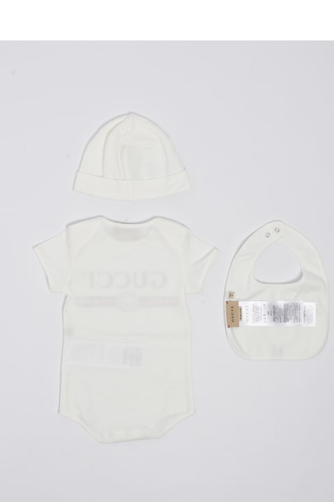 gucci Leather for Baby Girls gucci Leather Gift Set Suit