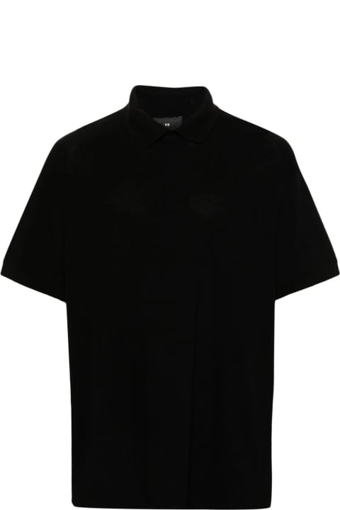 Y-3 Topwear for Men Y-3 Y-3 T-shirts And Polos Black