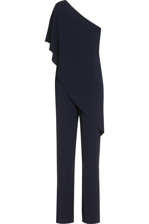 ウィメンズ ジャンプスーツ Ralph Lauren Georgette One-shoulder Jumpsuit