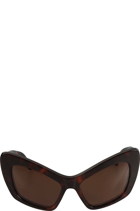 Fashion for Women Balenciaga Eyewear Flame Effect Logo Sided Cat-eye Sunglasses