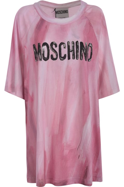 ウィメンズ Moschinoのワンピース＆ドレス Moschino Abito Moschino Couture In Jersey Di Cotone