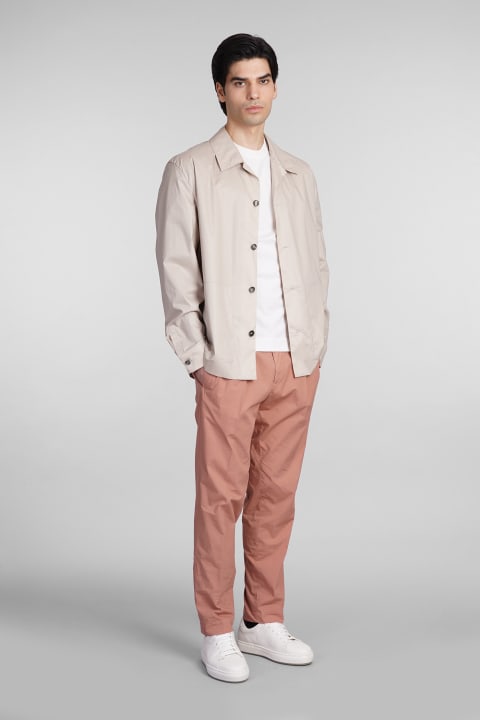 Santaniello Pants for Men Santaniello Pants In Rose-pink Cotton