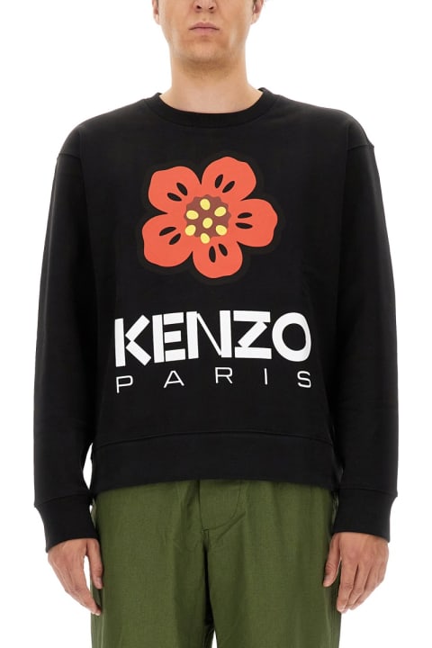 Kenzo Fleeces & Tracksuits for Women Kenzo Flower Boke Sweatshirt