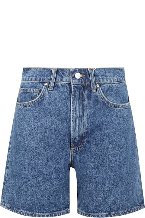 Anine Bing for Women Anine Bing Kat Thigh-length Denim Shorts