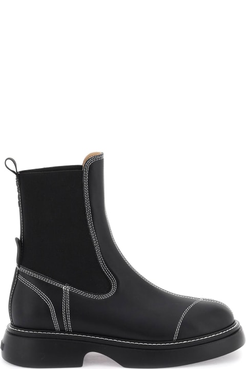 Fashion for Women Ganni Everyday Mid Chelsea Boots