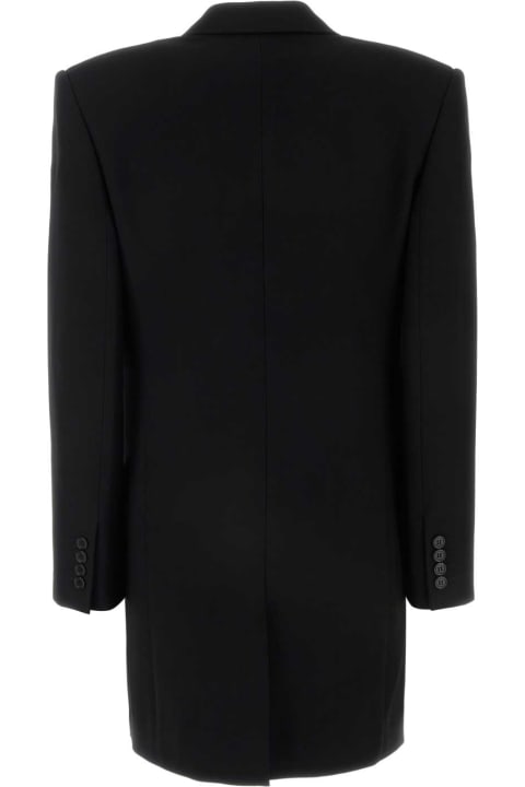 Saint Laurent Coats & Jackets for Women Saint Laurent Black Gabardine Blazer