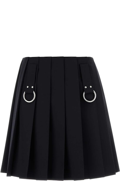 スカート Bottega Veneta Asymmetric Panta Skirt Bottega Veneta Asymmetric Panta Skirt in Black | Lyst