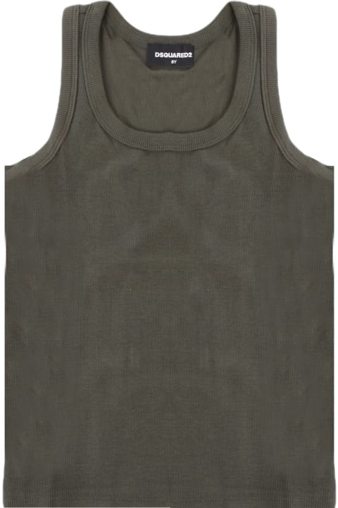 Dsquared2 for Kids Dsquared2 Cotton Tank Top