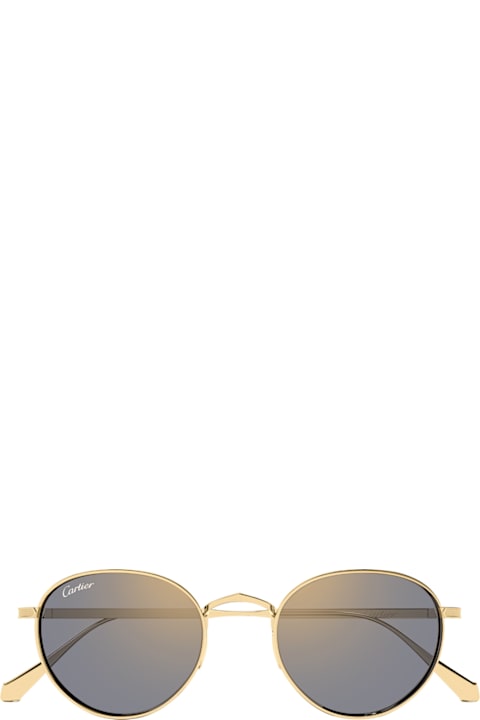 Cartier Eyewear Kids Cartier Eyewear Cartier Ct0626s Signature C De Cartier 008 Gold Violet Sunglasses