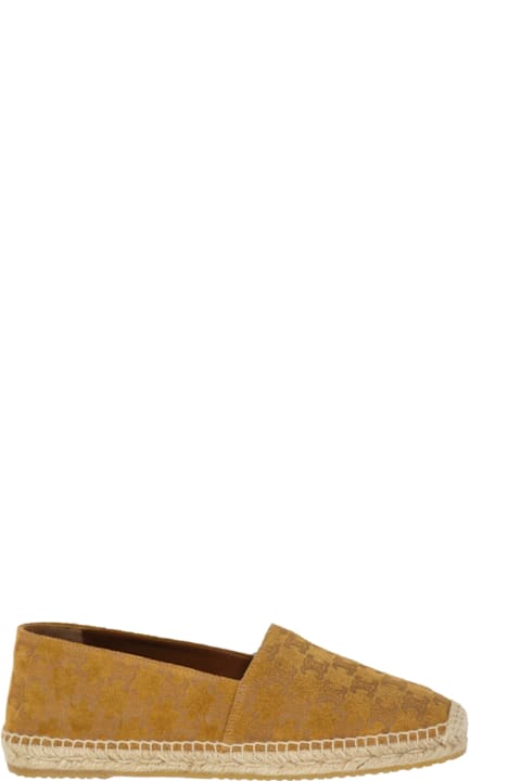 Celine for Men Celine Taillat Triomphe Suede Espadrilles
