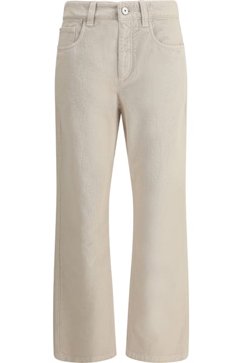 Jeans for Women Brunello Cucinelli Straight Dyed Jeans