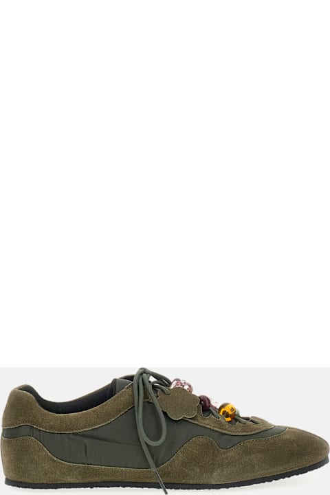 Cecilie Bahnsen Blaise Sneakers Suede Nylon