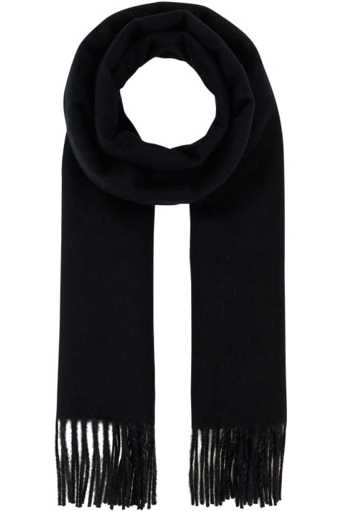 Burberry Scarves & Wraps for Women Burberry Black Cashmere Reversible Scarf