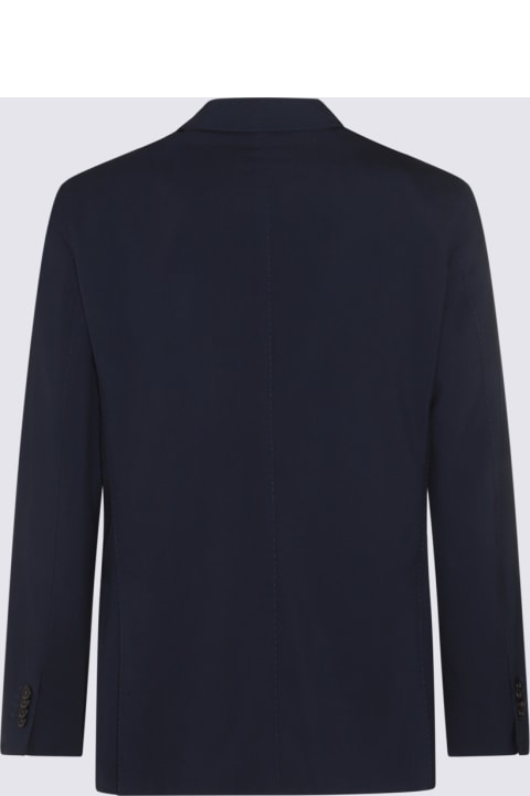 Coats & Jackets for Men Boglioli Blue Wool Blazer