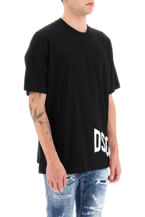 Dsquared2 Topwear for Men Dsquared2 Side Logo T-shirt