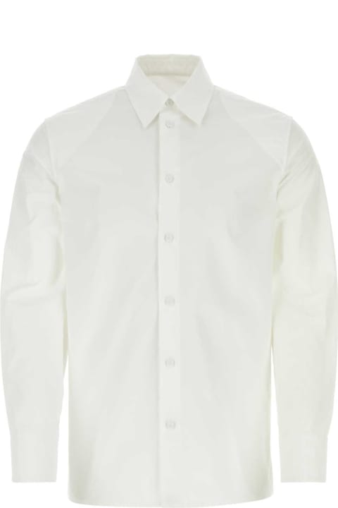 Jil Sander Shirts for Men Jil Sander White Poplin Shirt