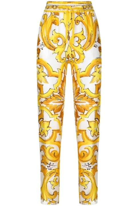 Dolce & Gabbana Pants & Shorts for Women Dolce & Gabbana Pantaloni St Maiolica