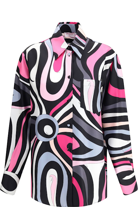 ウィメンズ Pucciのトップス Pucci Marmo Print Shirt