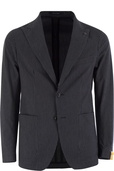 Suits for Men Tagliatore Two-button Pinstripe Jacket