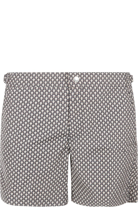 Fashion for Men Alexander McQueen Skull Motif Buttoned Shorts