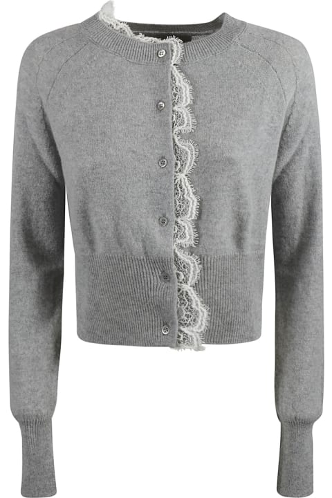 Ermanno Scervino سترات لـ السيدات Ermanno Scervino Laced Cropped Cardigan