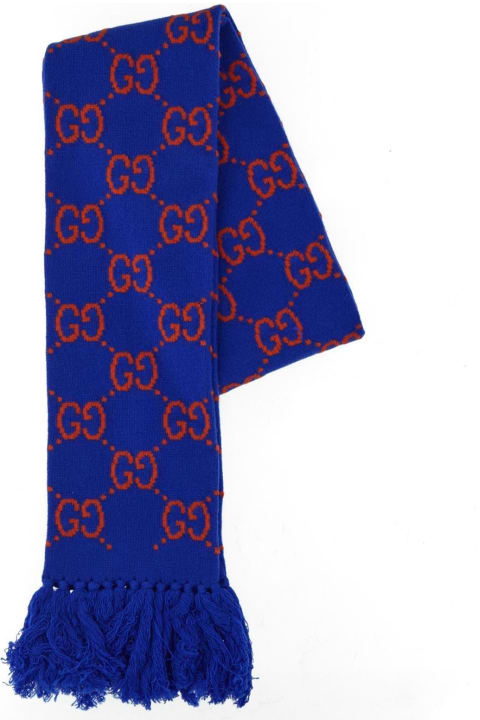 Fashion for Kids Gucci Gg Jacquard Scarf