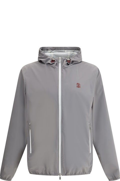 Clothing for Men Brunello Cucinelli Waterproof Jacket With Hood