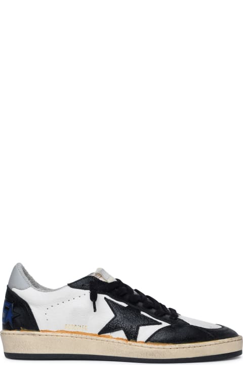 'ball Star' White Leather Sneakers