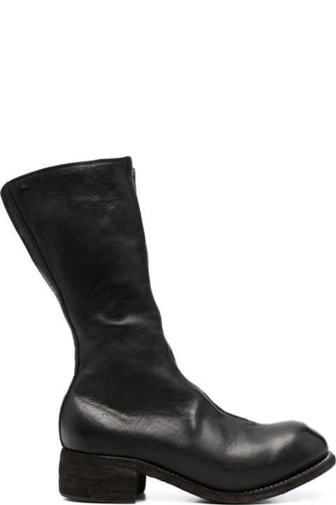 Fashion for Women Guidi Mid Front Zip Boots