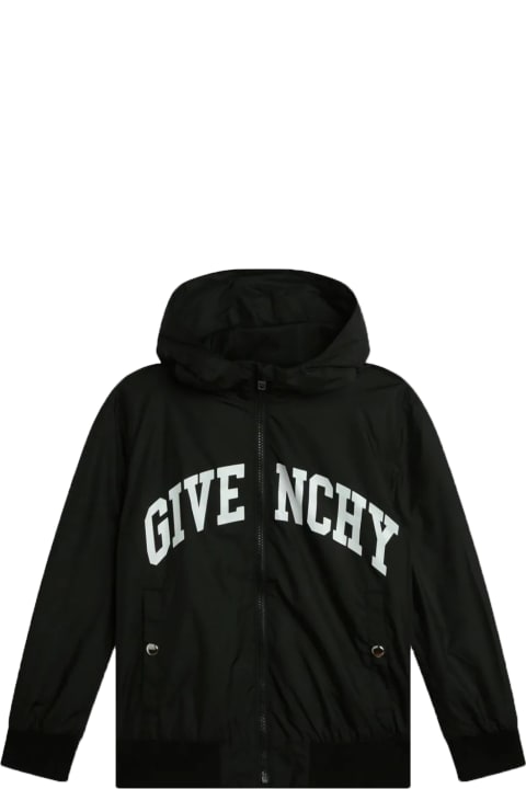 Givenchy Coats & Jackets for Kids Givenchy Windbreaker With Print